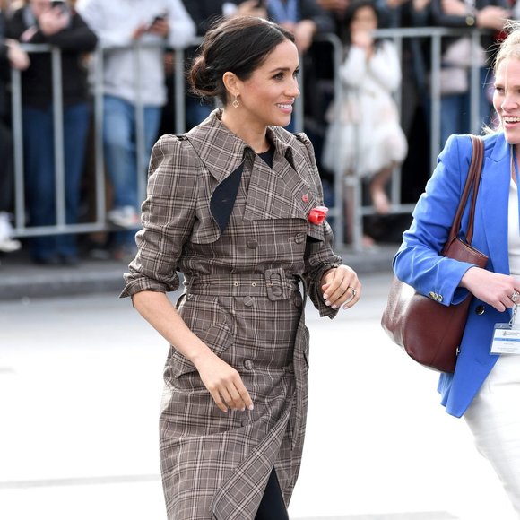 SOLD Topshop Plaid Dress Coat - Picture 11 of 11